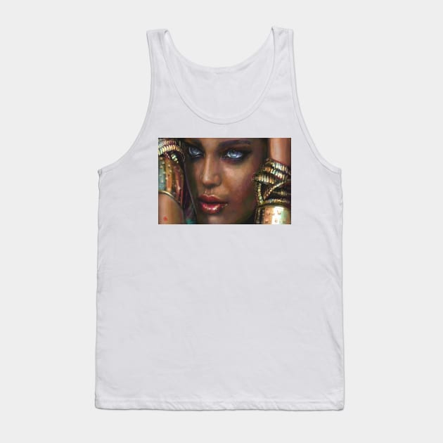 Blue Eyes 1 Tank Top by Angie Braun